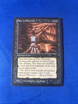 GATE TO PHYREXIA LP- Antiquities Reserved List mtg Magic fast shipping - Image 1