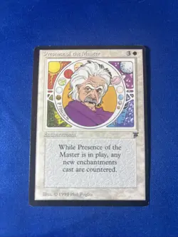PRESENCE OF THE MASTER LP Legends Original mtg Magic fast shipping - Image 1
