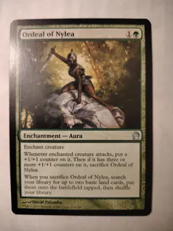Ordeal of Nylea (170) – Theros – MTG Magic the Gathering - Image 1
