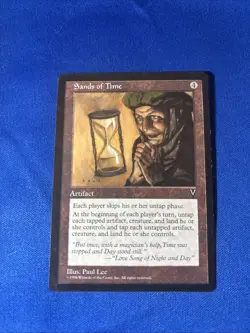 SANDS OF TIME LP Visions Reserved List mtg Magic fast shipping - Image 1