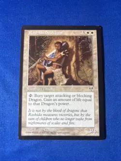 RASHIDA SCALEBANE LP Mirage Reserved List mtg Magic fast shipping - Image 1