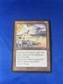 STORM CAULDRON LP Alliances Original mtg Magic fast shipping - Image 1
