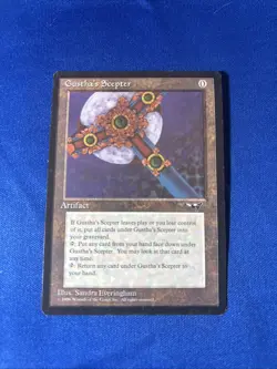 GUSTHA’S SCEPTER MP Alliances Reserved List mtg Magic fast shipping - Image 1