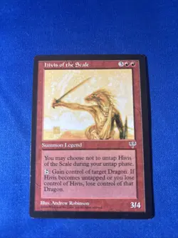 HIVIS OF THE SCALE LP Mirage Reserved List mtg Magic fast shipping - Image 1