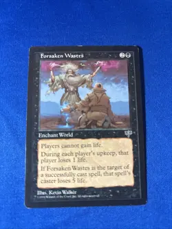 FORSAKEN WASTES MP Mirage Reserved List mtg Magic fast shipping - Image 1