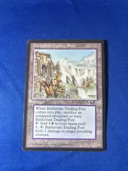 BALDUVIAN TRADING POST MP Alliances Reserved List mtg Magic fast shipping - Image 1