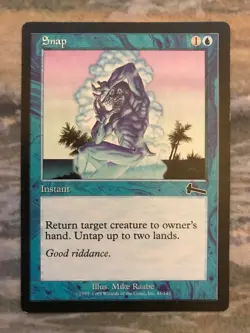 1x Snap mtg Urza's Legacy Moderately Played MP - Image 5