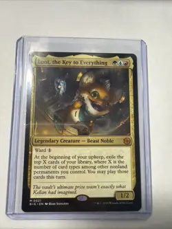 Loot, The Key To Everything #21 - MTG MYSTIC RARE - Image 1