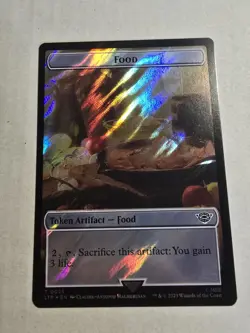 Orc Army (0019) Food (0023) Double-Sided Token (Surge Foil) Universes Beyond: - Image 2