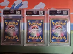 Pokemon 2003 Japanese Magma vs Aqua Treecko Grovyle Sceptile EX PSA Lot - Image 2