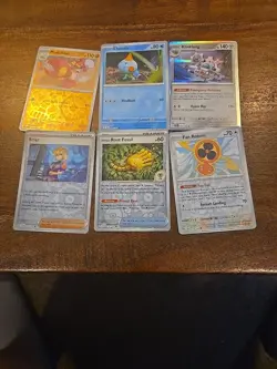 Pokemon TCG LOT OF 6 Stellar Crown Reverse Holo Cards All Near Mint NM - Image 1