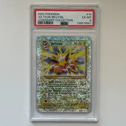 Pokemon Legendary Collection Reverse Holo Jolteon 14/110 PSA 6 EX-MT Graded - Image 1