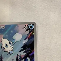 Pokemon TCG Vanillite 111/086 Illustration Rare Sv: White Flare Holo Near Mint - Image 4