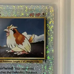 2002 POKEMON LEGENDARY COLLECTION #85 PIDGEY REVERSE FOIL PSA 7 - Image 4