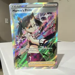 Pokemon Marnie's Pride Full Art Ultra Rare Holo Trainer 171/172 Brilliant Stars - Image 1
