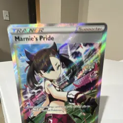 Pokemon Marnie's Pride Full Art Ultra Rare Holo Trainer 171/172 Brilliant Stars - Image 2