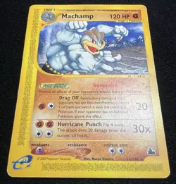 Machamp 16/144 Skyridge Non-Holo E Reader Pokemon Card - MP - Image 4