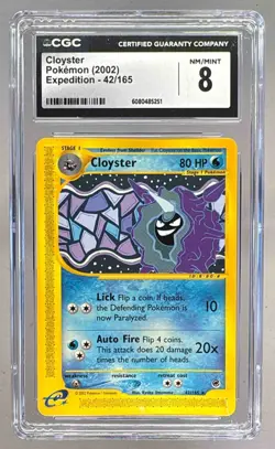 Cloyster 2002 Pokemon Expedition Set #42 CGC 8 - Image 1