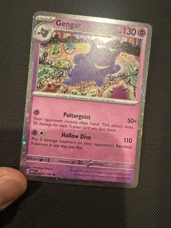 Pokemon TCG Gengar Cosmos Holo 094/165 Costco Exclusive Promo 151 NM - Image 3