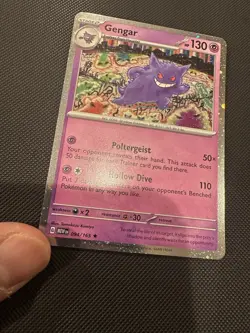 Pokemon TCG Gengar Cosmos Holo 094/165 Costco Exclusive Promo 151 NM - Image 4