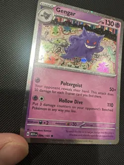 Pokemon TCG Gengar Cosmos Holo 094/165 Costco Exclusive Promo 151 NM - Image 5