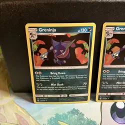Greninja 117/214 HOLO Sun&Moon Unbroken Bonds NM 4x Pokemon TCG Lot - Image 4
