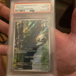 Pokemon Psyduck 175/165 Scarlet & Violet 151 Illustration Rare GEM MINT PSA 10 - Image 1