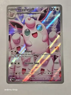 Pokemon Wigglytuff 105/094 Phantasmal Flames Illustration Rare - Image 1