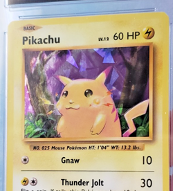 2016 Pokemon Evolutions Pikachu Cracked Ice Holo 35/108 CGC 9 - Image 2