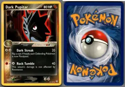 2004 Pokemon, Team Rocket Returns, #41/109 Dark Pupitar, Uncommon - Image 1