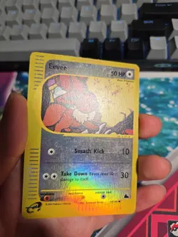 Eevee (Reverse Holo) 54/144 Skyridge (MP/LP-) Pokemon TCG - Image 4