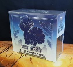 Pokemon TCG Silver Tempest Elite Trainer Box Sealed, ETB Sword & Shield - Image 1
