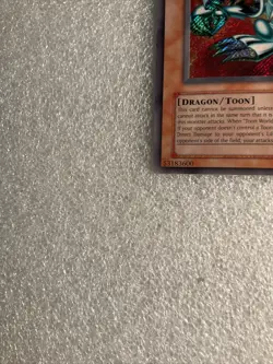 YuGiOh TCG Blue-Eyes Toon Dragon MRL-000 Unlimited Secret Rare New 👍 - Image 3