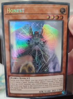 YuGiOh! Honest 2020 Ghost Rare LODT-EN001 - Image 1