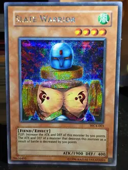 Yu-Gi-Oh Slate Warrior World Championship 2004 GBA Promo WC4-003 Limited Edition - Image 1