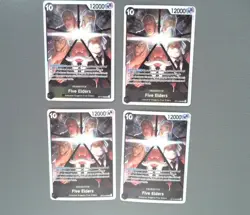 Five Elders SR OP13-082 Playset ×4 One Piece TCG Carrying on His Will English - Image 1