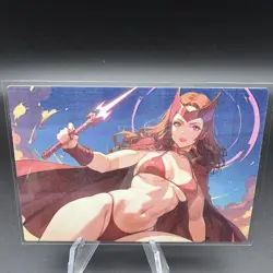 Scarlet Witch Anime Waifu Card Doujin ACG Goddess Holo - Image 2