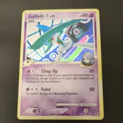 2009 Pokemon Rising Rivals Gallade Holo Card 20/111 - Light Play - Image 1