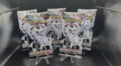 {US Seller} Lot of 5 Pokemon Card White Flare Korean Booster Packs New/Sealed - Image 1