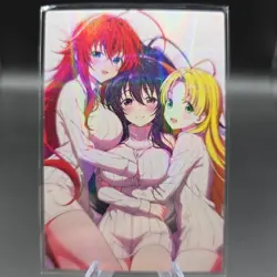 Rias, Akeno And Asia Anime Waifu Card Doujin ACG Goddess Holo - Image 1