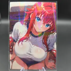 Rias Gremory High School Dxd Anime Waifu Card Doujin ACG Goddess Holo - Image 1