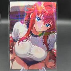 Rias Gremory High School Dxd Anime Waifu Card Doujin ACG Goddess Holo - Image 2