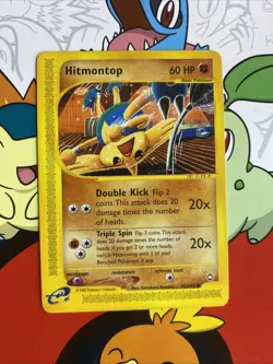 Pokemon Card - Hitmontop Aquapolis 82/147 Common Non Holo - Image 1