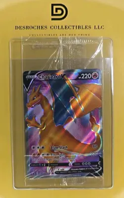 🔥Pokemon Champions Path Charizard V Promo Full Art Card SWSH050 Sealed🔥📈 - Image 1
