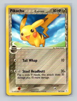 2006 Pikachu 79/110 - Holon Phantoms - Pokemon Card Delta Species - Image 1