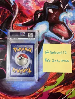 Pokemon Card 1st Edition Fossil #33 Gastly PSA 10 GEM MINT WOTC Vintage 1999 - Image 2