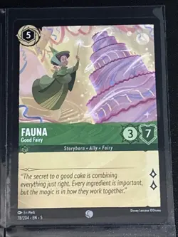 Disney Lorcana Sleeping Beauty Theme 4 Card Lot Flora/Fauna/Merryweather - Image 3