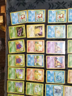 Pokemon WOTC Vintage 100 Cards Neo Jungle Base Set Fossil Mixed Lot Nm To Mp #2 - Image 2