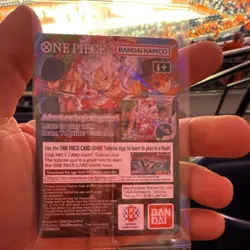 Bandai Namco One Piece Card Game US Voyage Promo Monkey D. Luffy S1-000 - Image 2