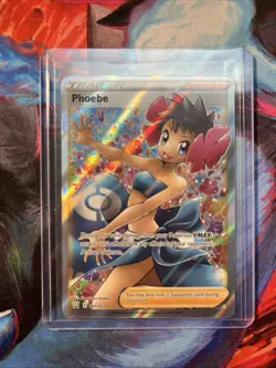 Phoebe Full Art Trainer Swsh05: Battle Styles Holo Card 161/163 Ultra Rare 🔥 - Image 1